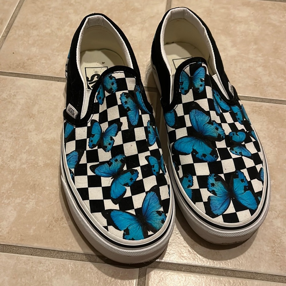 Vans Butterfly Slip Ons